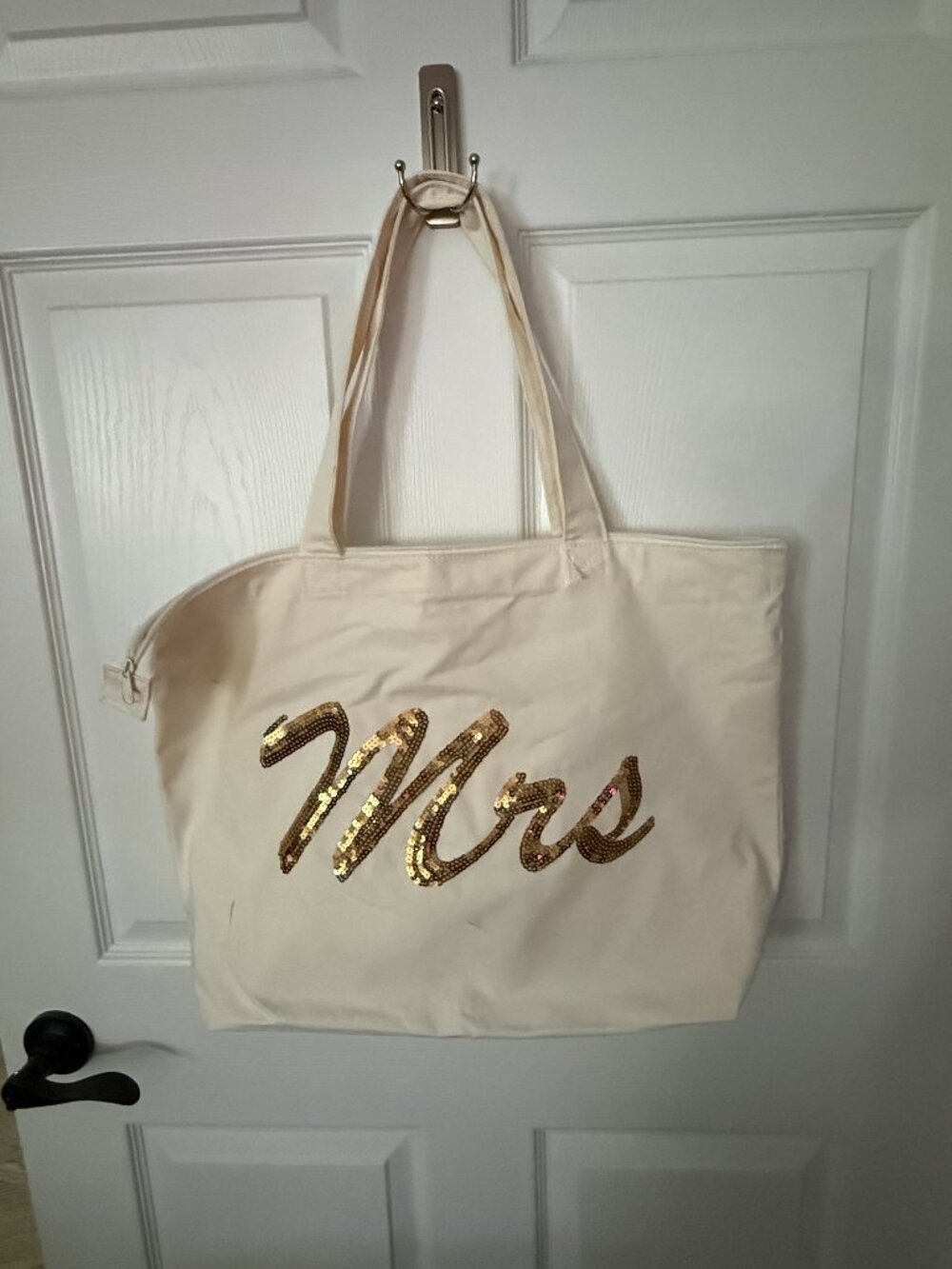 Etsy "Mrs" Canvas Tote Bag